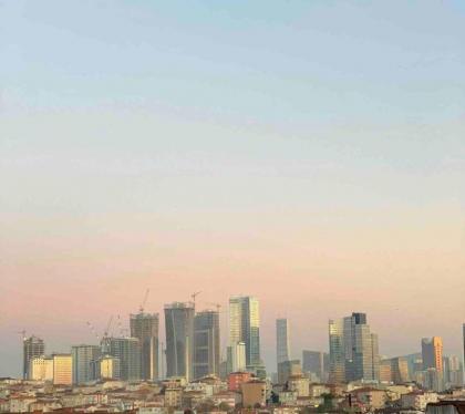 Modern place with city view in Atasehir Istanbul 